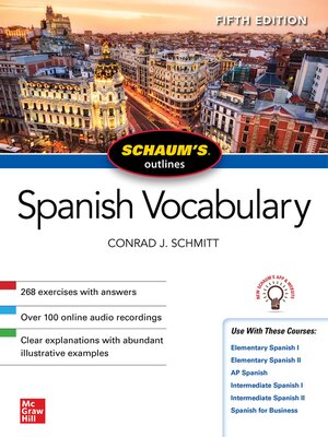 cover image of Schaum's Outline of Spanish Vocabulary